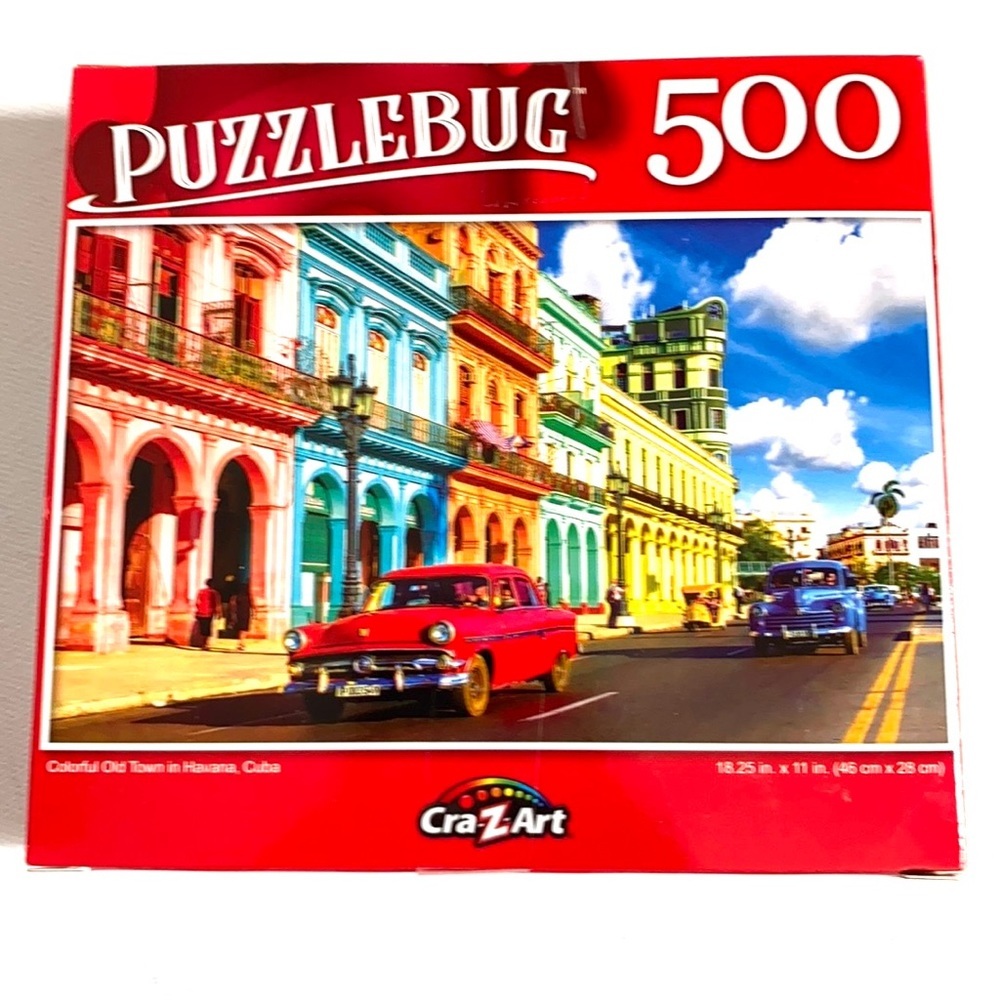 CraZart,‎ Puzzlebug 500 pieces, NEW